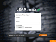 Tablet Screenshot of leap3.singlehop.com